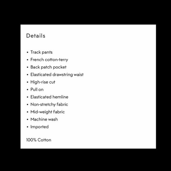 ATM Paneled Cotton Track Pants in Green. - Picture 4 of 8